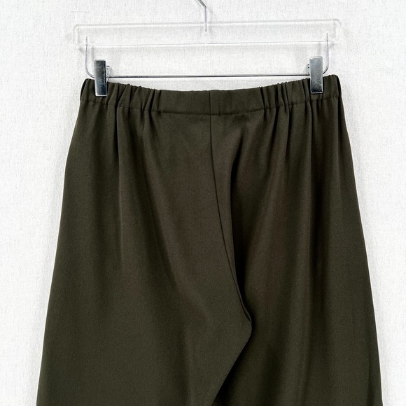 ARITZIA BABATON Dexter Pants Womens Medium Green High rise Pull On Triacetate - Picture 4 of 16